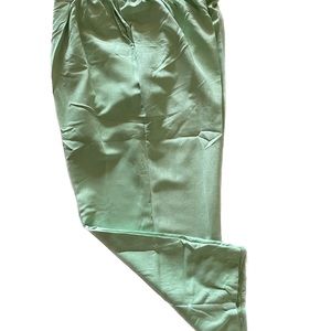 MAGGIE SWEET New Mint Green Velveteen Elastic Waist Pants, Size 3X Petite